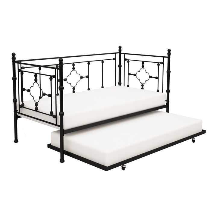 Daybed W/Trundle, Blk