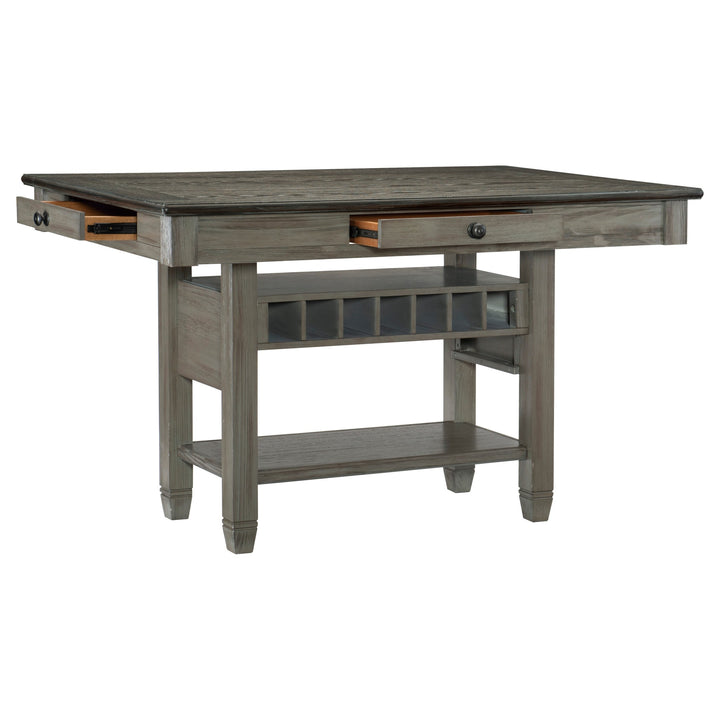 60" Wide Counter Height Table - Antique Gray - Antique Gray