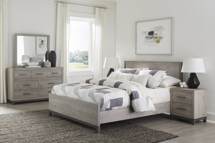 Bed - Light Gray, Queen Size