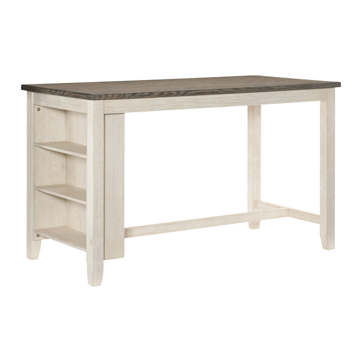 Counter Height Table, Antique White