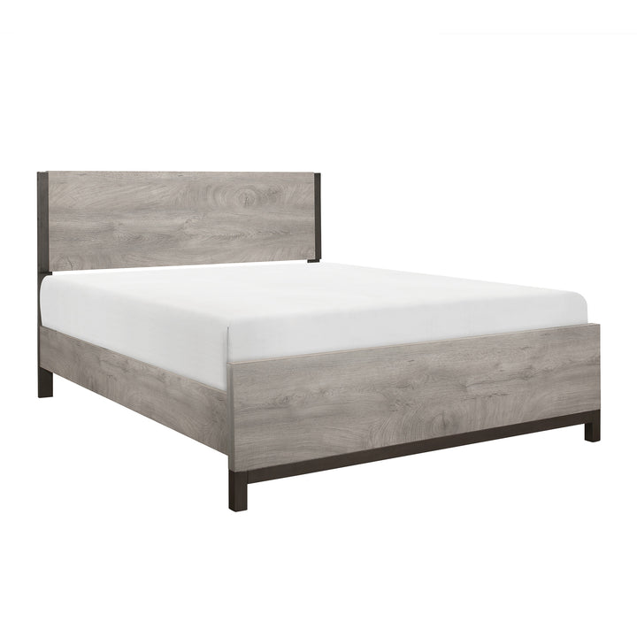 Bed - Light Gray, King Size