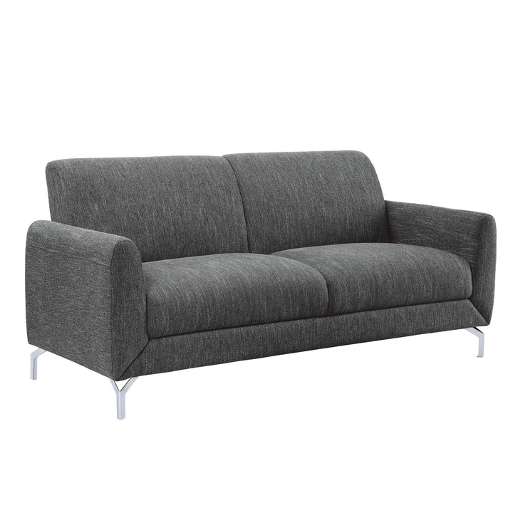 Sofa, Dark Grey 100% Polyester