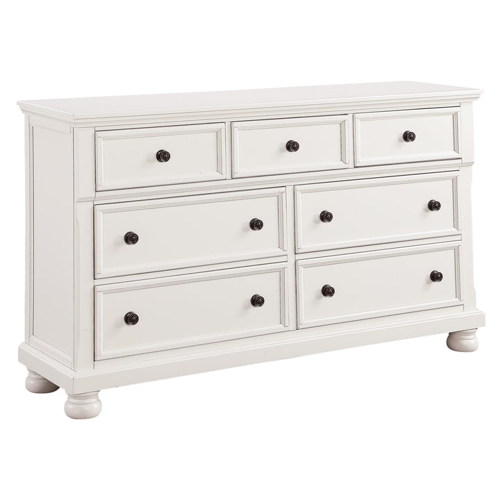 Laurelin White Finish Dresser