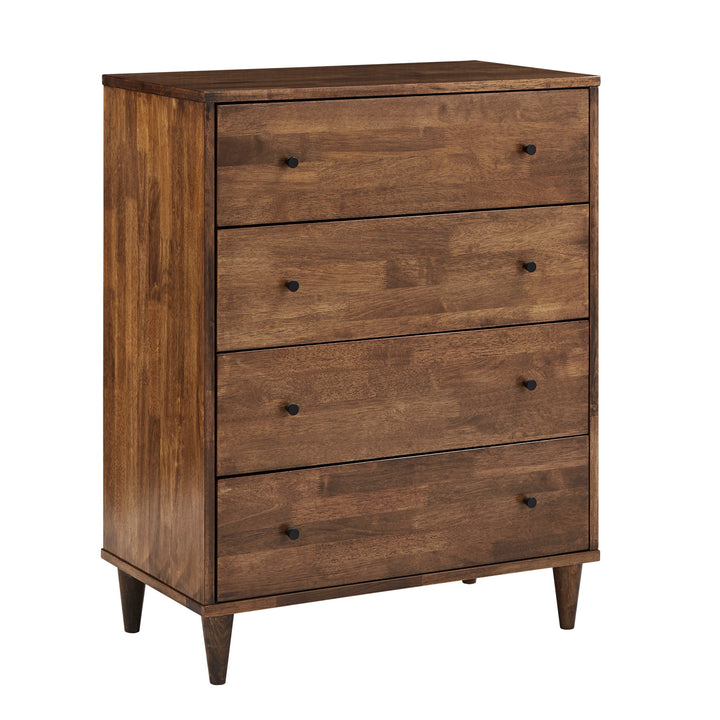 4-Drawer Wood Chest