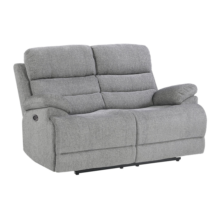 Power Double Reclining Loveseat With Power Headrests And Usb Ports