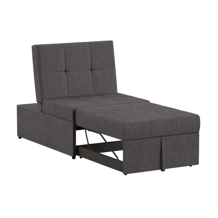 Convertible Ottoman - Dark Gray