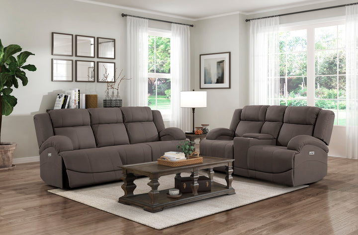 Power Double Reclining Sofa