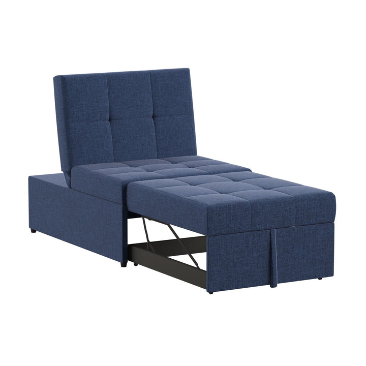 Convertible Ottoman - Blue