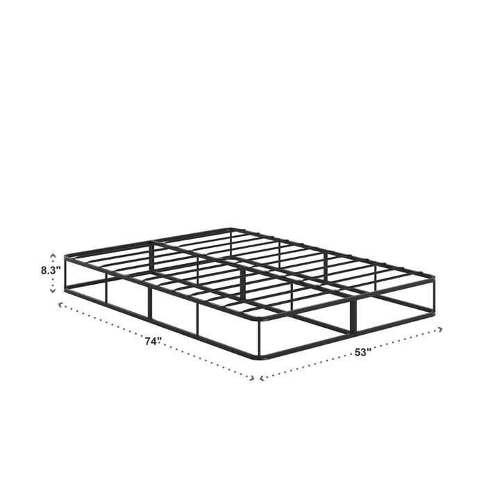 Black Metal Platform Bed Frame - Full Size