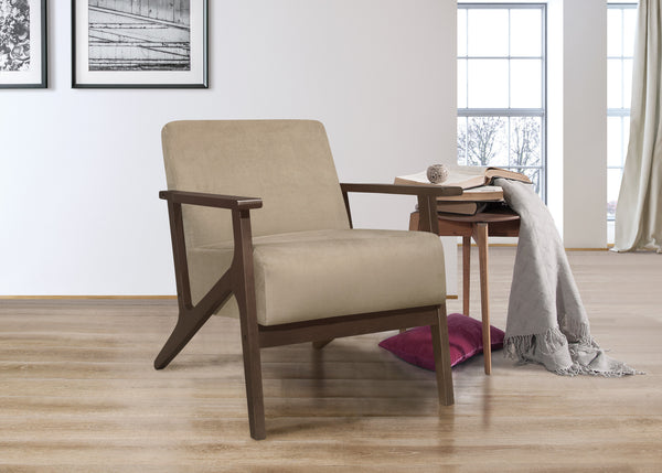 Accent Chair - Light Brown - Light Brown