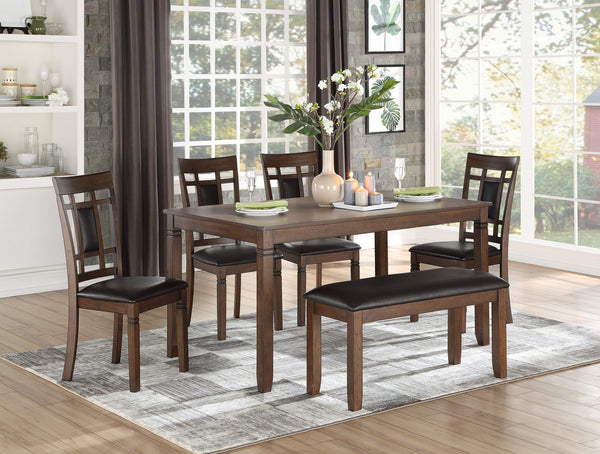 6-Piece Pack Dining Set(Tb+4S+1B)